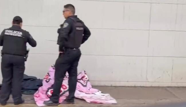 Movilización por persona desvanecida en la carretera al Campo Militar