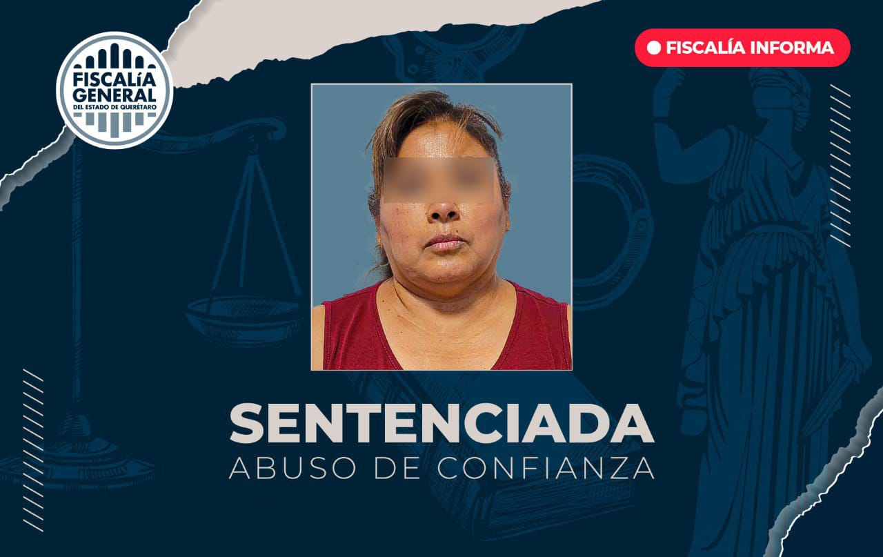Obtiene FGE sentencia condenatoria de 5 años de prisión por abuso de confianza