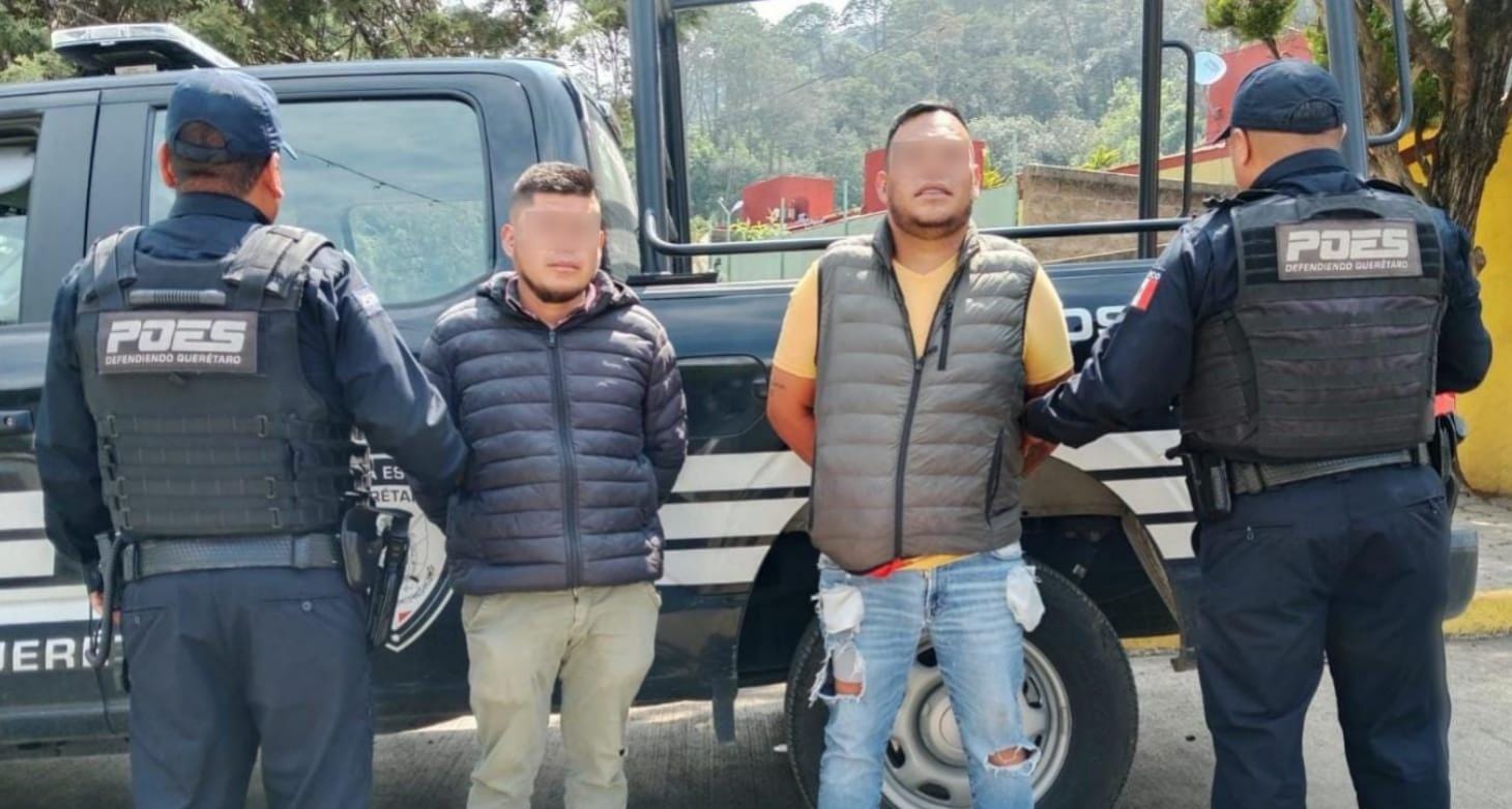 En San Joaquín, POES detiene a sujetos que transportaban material peligroso