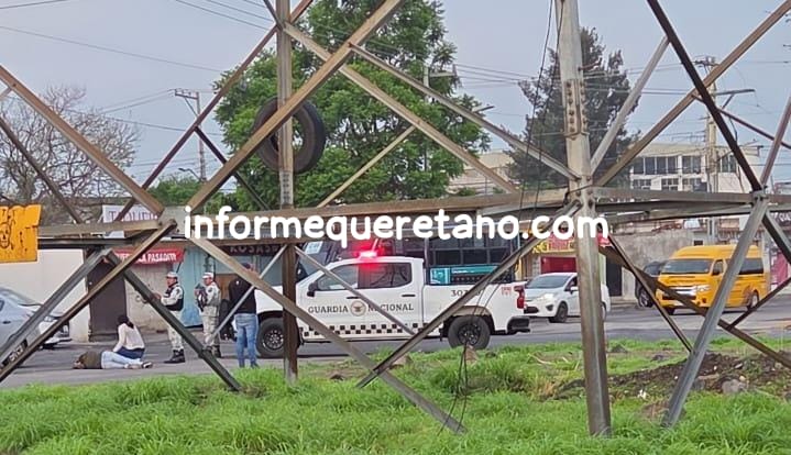 Mujer resultó lesionada al ser arrollada en Avenida de la Luz