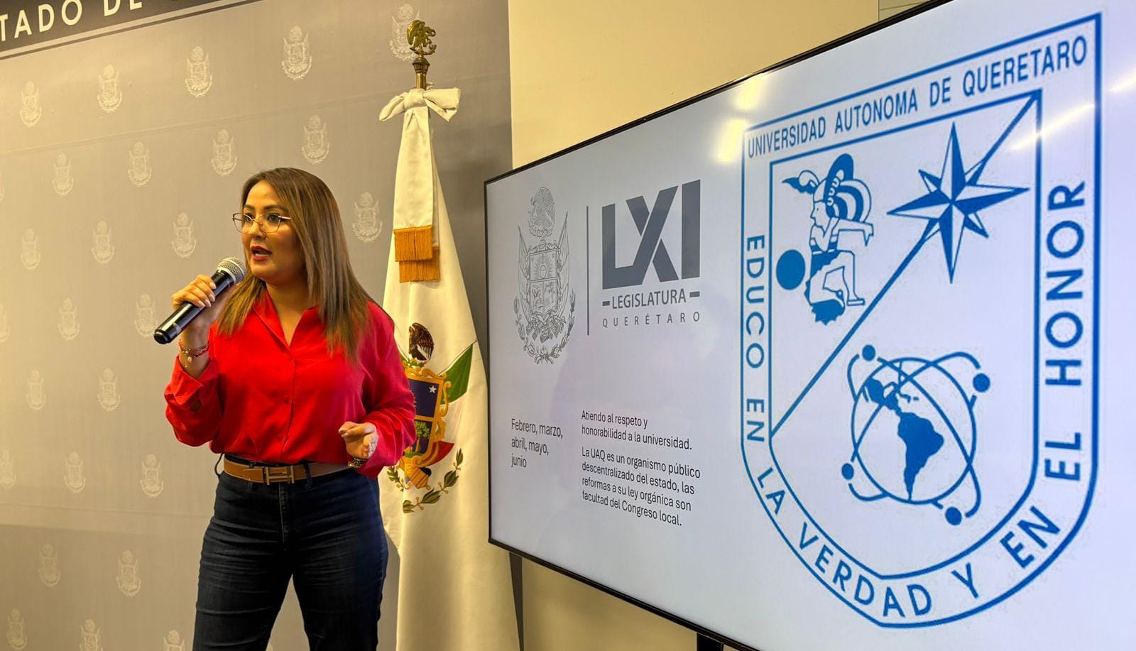 Afirma Claudia Gayou que su Iniciativa no pretende vulnerar la autonomía de la UAQ!