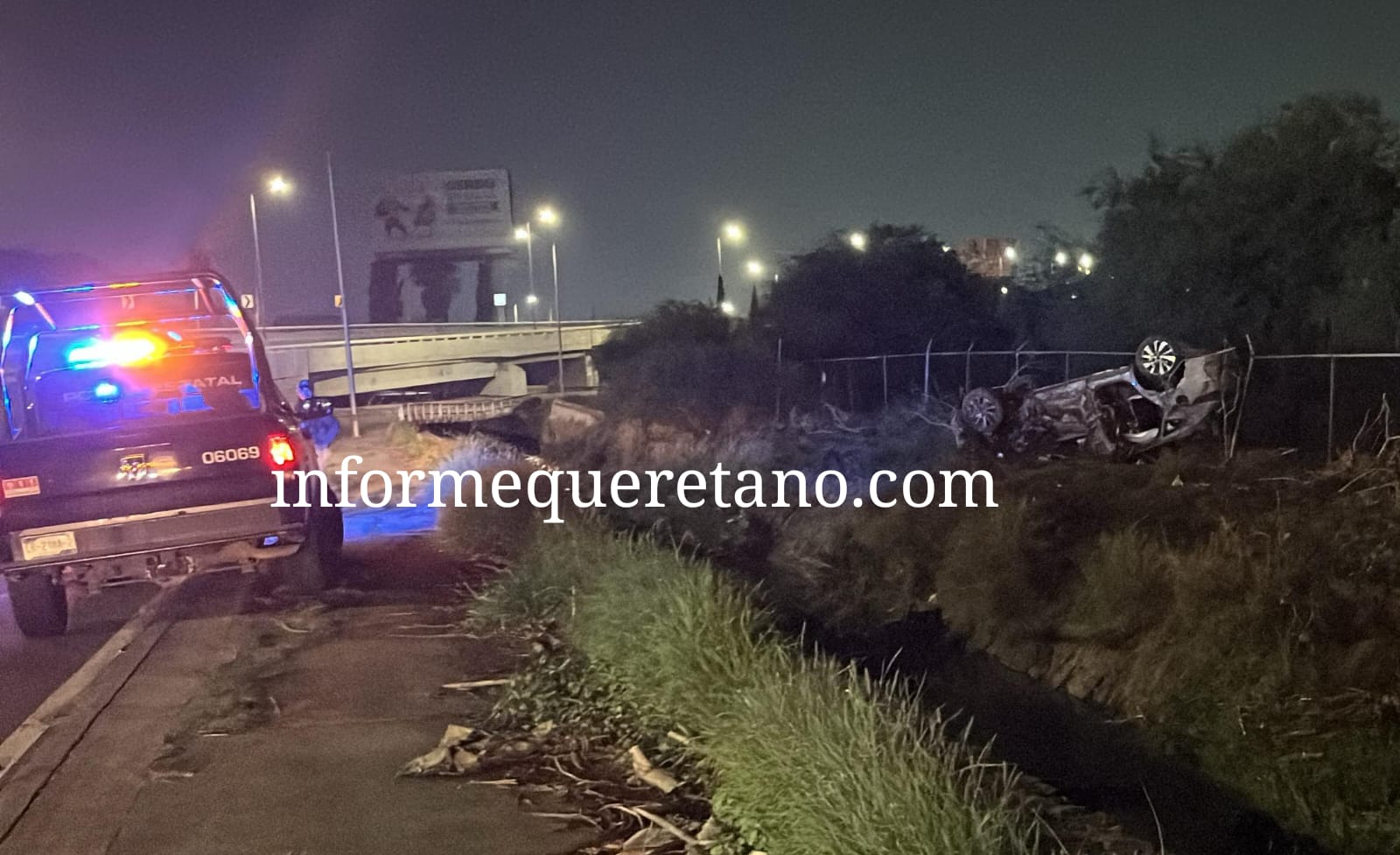Salió volando en Prolongación Bernardo Quintana!