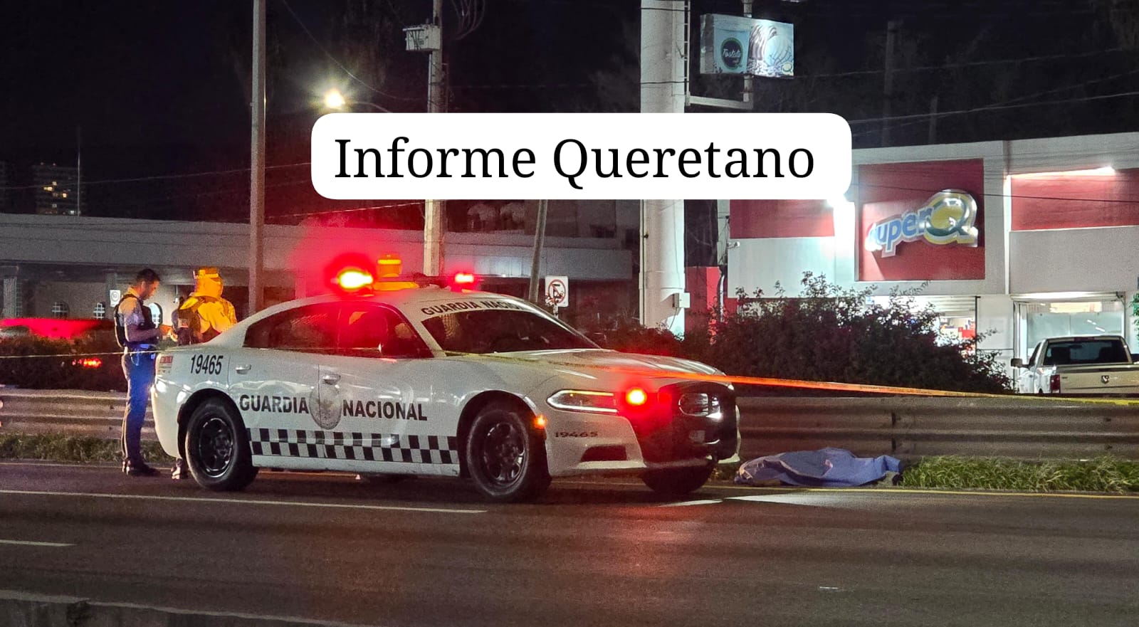 Muere arrollado en la carretera México Querétaro!