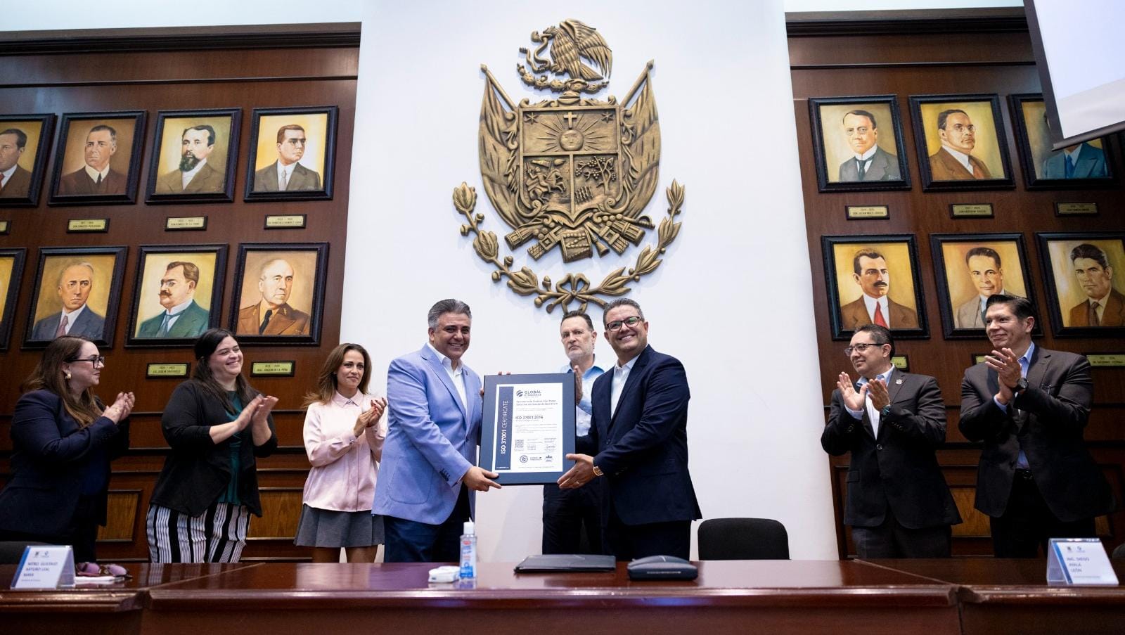 Otorga Global Standard certificado de Sistema de Gestión Antisoborno a la Secretaría de Finanzas