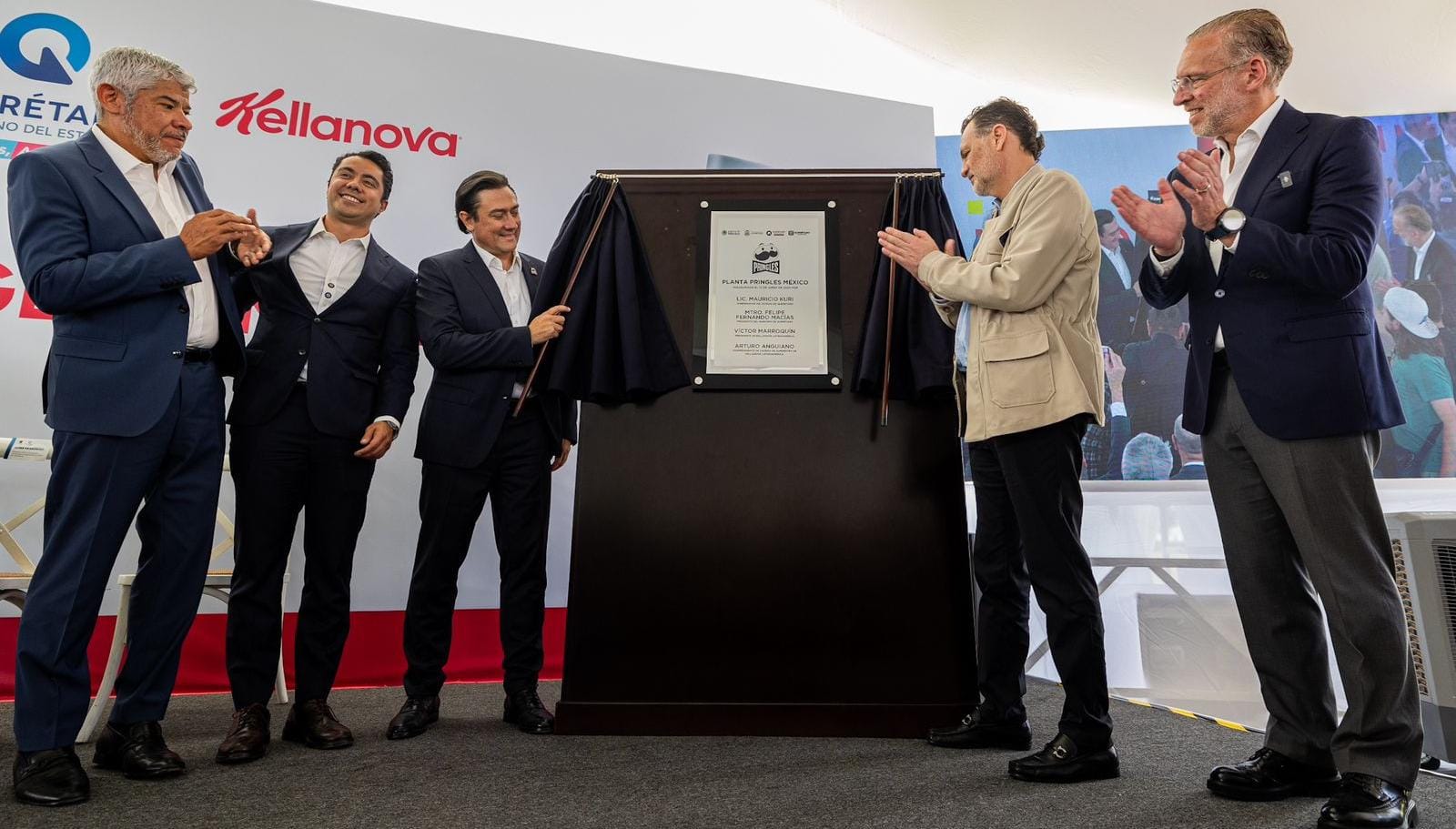 Inaugura Kellanova primera planta de Pringles en Querétaro con mil 300 nuevos empleos