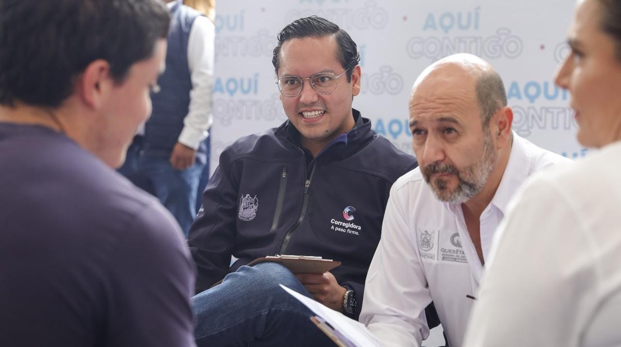 Chepe Guerrero y Mauricio Herbert encabezan la “Jornada Aquí Contigo” en Corregidora
