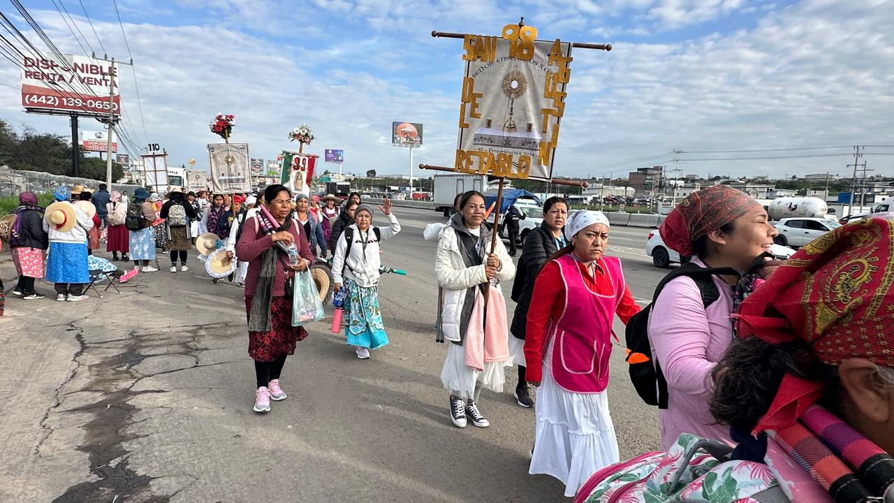 Aumentará hasta 8% la participación en los asistentes a la peregrinación de Querétaro al Tepeyac 2025