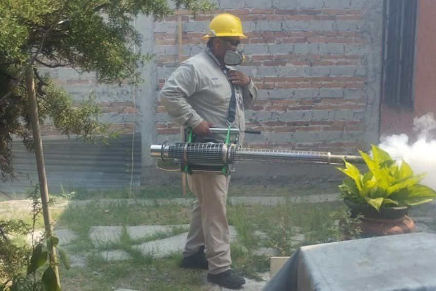 ATIENDE SALUD BROTE DE DENGUE EN PEÑAMILLER