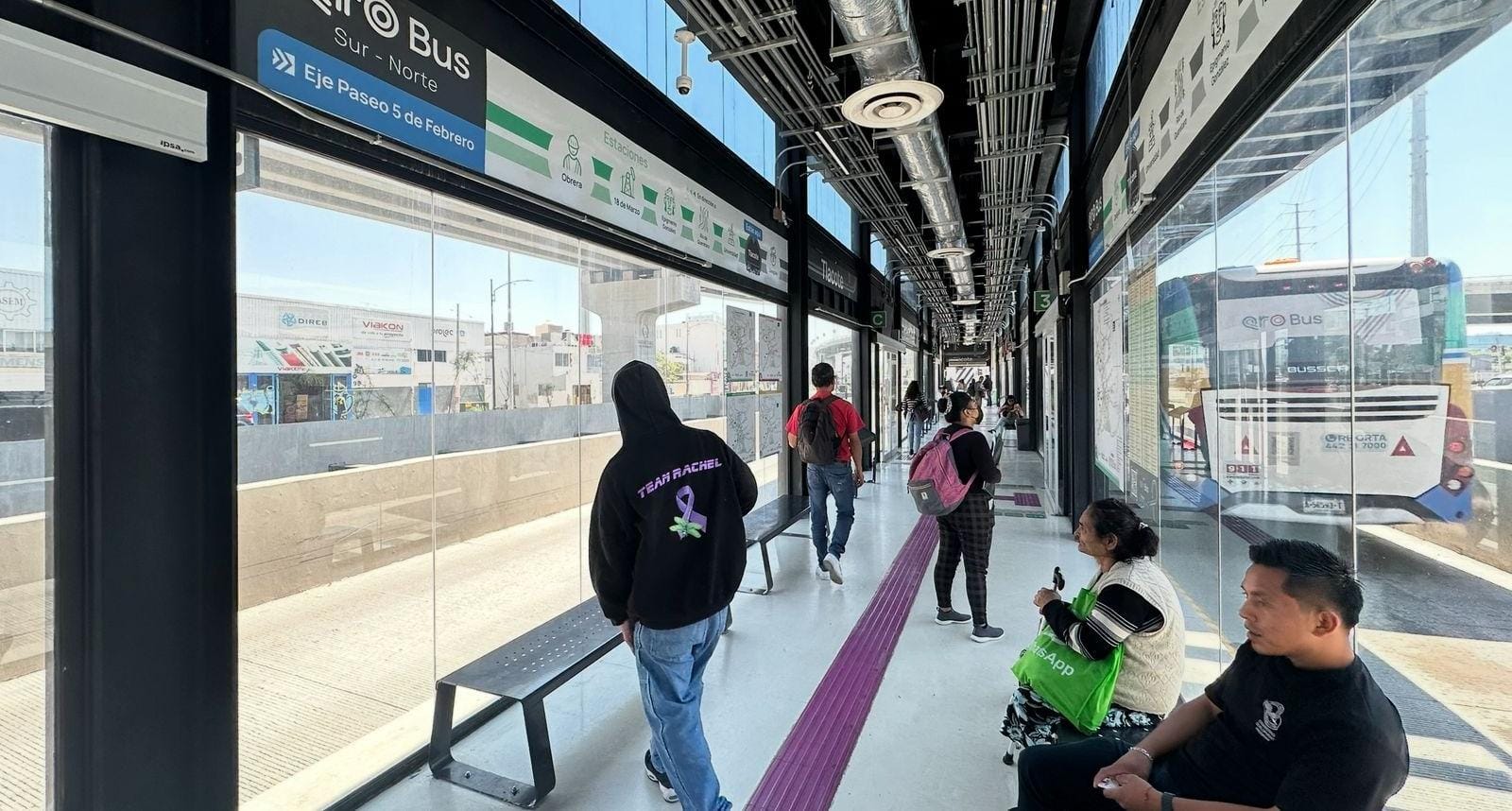 Ascenso a unidades de Qrobus, disminuyeron hasta en 10% por periodo vacacional de verano