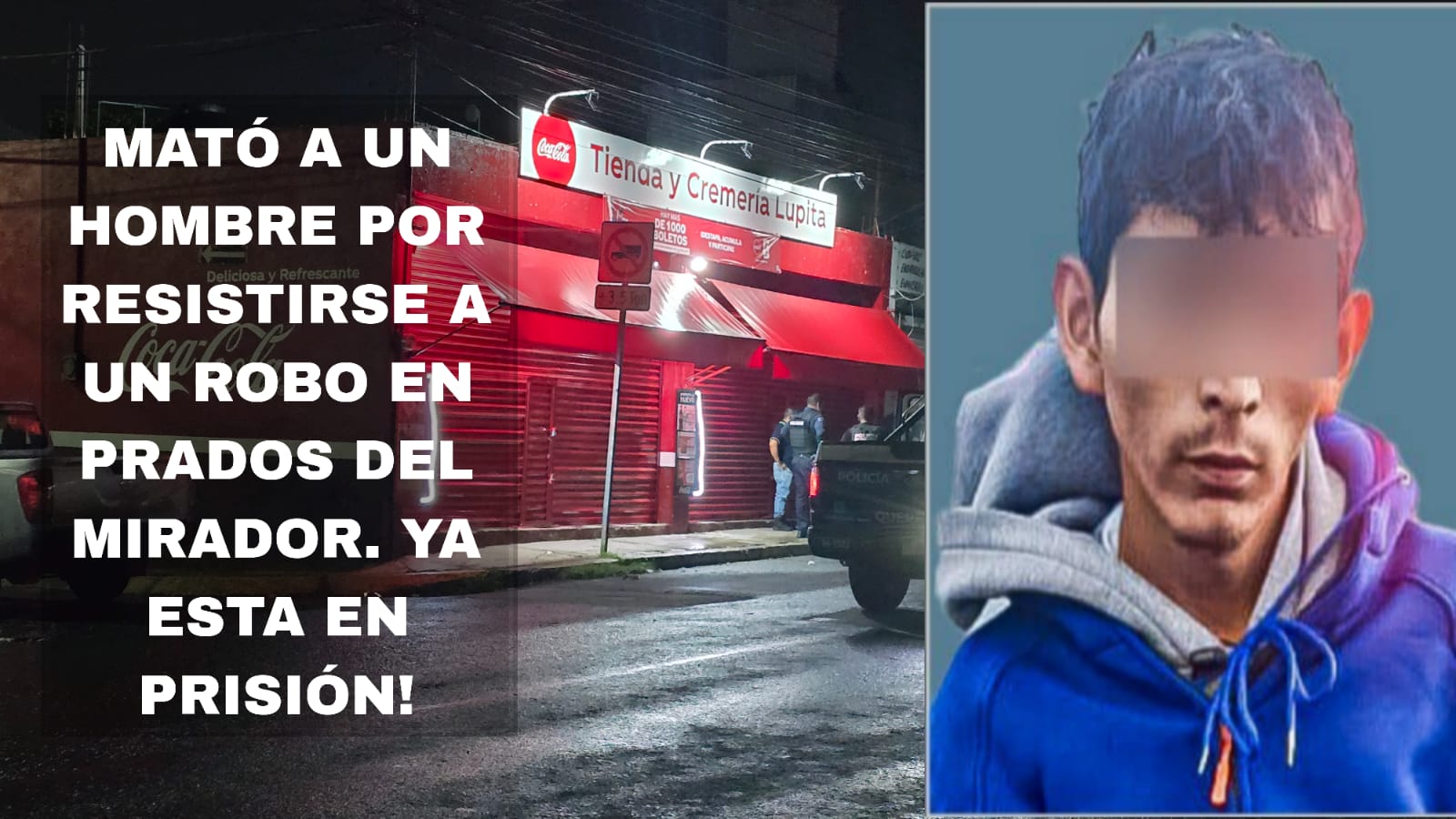En prisión por homicidio doloso en Prados del Mirador