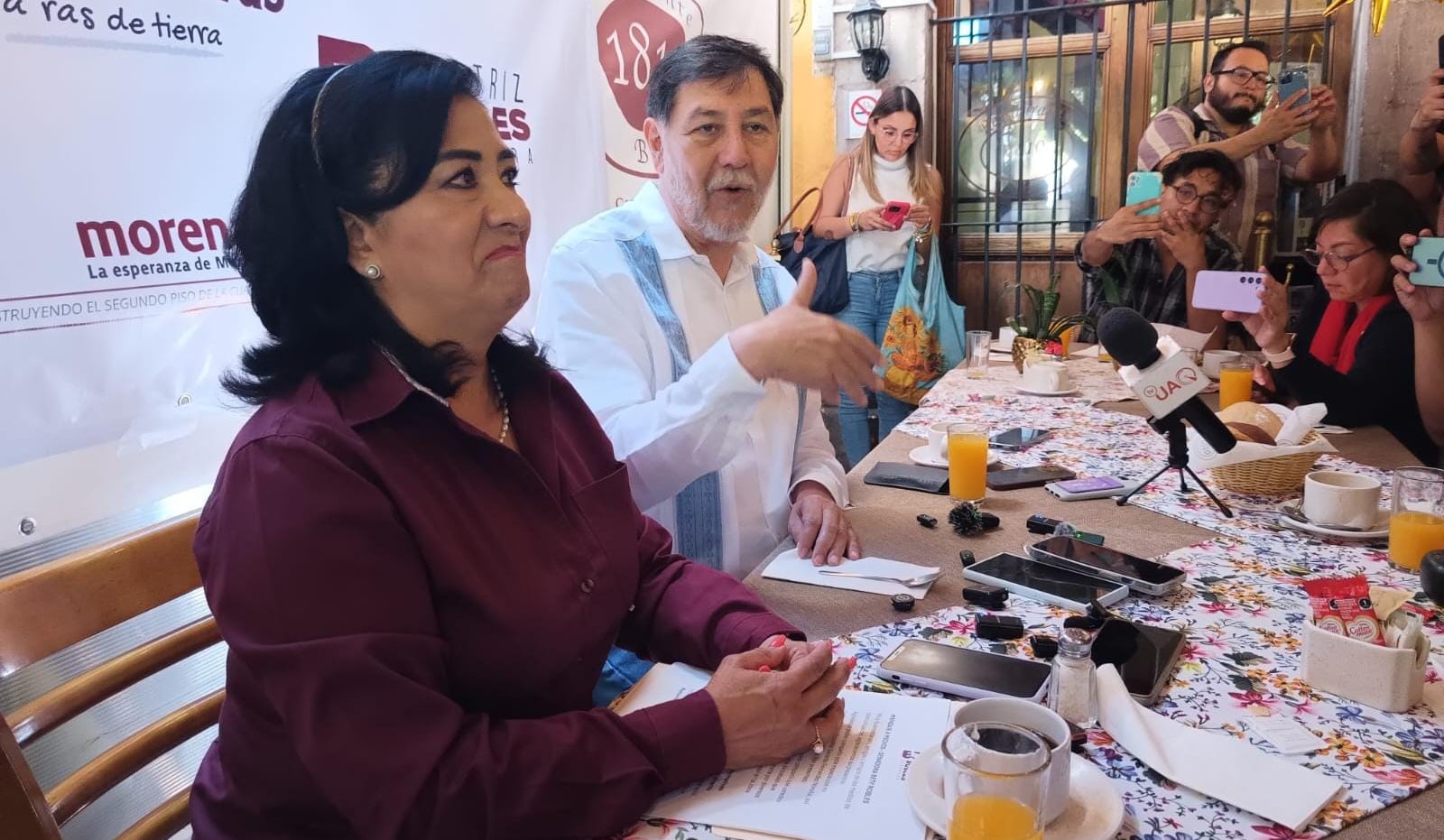 Reconoce Noroña que la potabilidad del agua en El Batán es viable