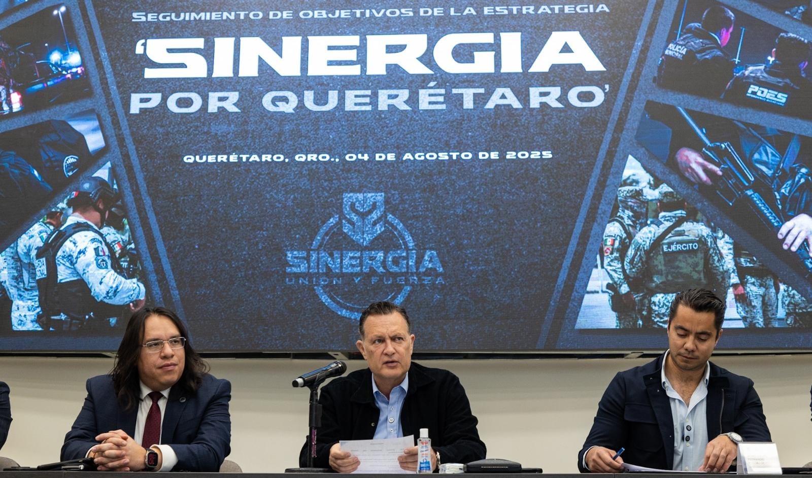Instituciones de seguridad fortalecen coordinación a través de “Sinergia por Querétaro”