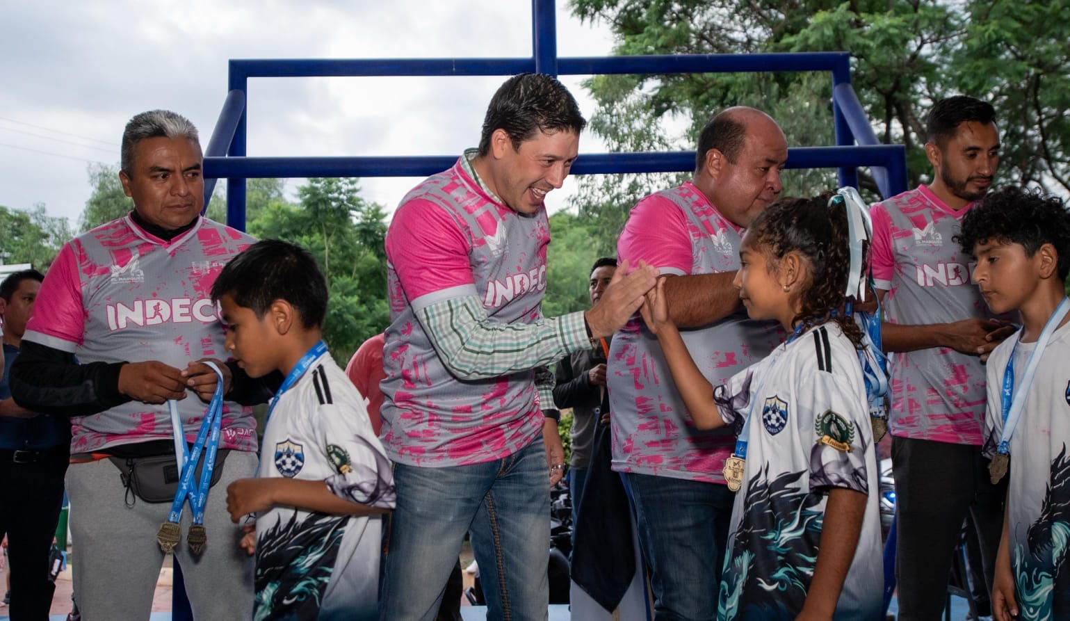 Rodrigo Monsalvo clausura con éxito la Sexta Edición de la Liga Infantil y Juvenil de Futbol El Marqués