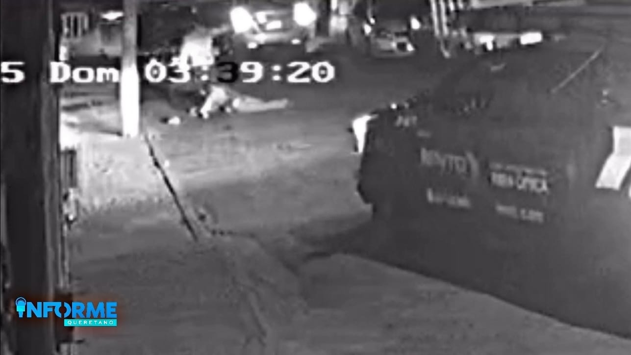 CÁMARA DE SEGURIDAD CAPTA BRUTAL AGRESIÓN CONTRA UN JOVEN EN LA COLONIA SATÉLITE!