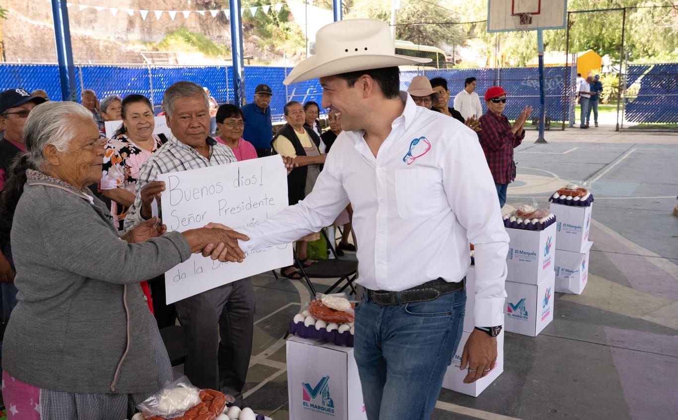 Más de 5 mil personas contarán con apoyos alimentarios en El Marqués