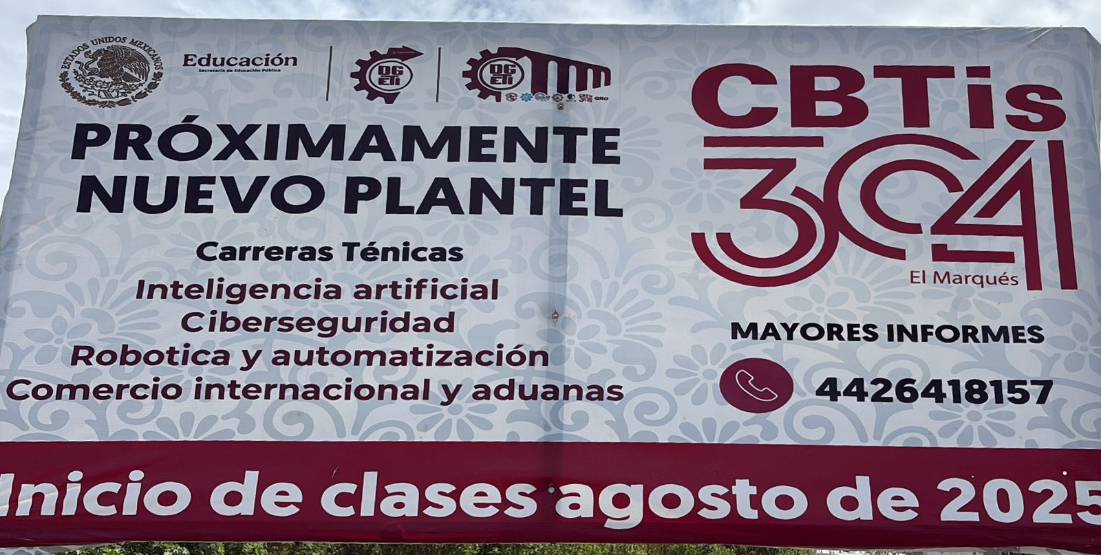 Arranca Mario Delgado construcción de nueva preparatoria en El Marqués