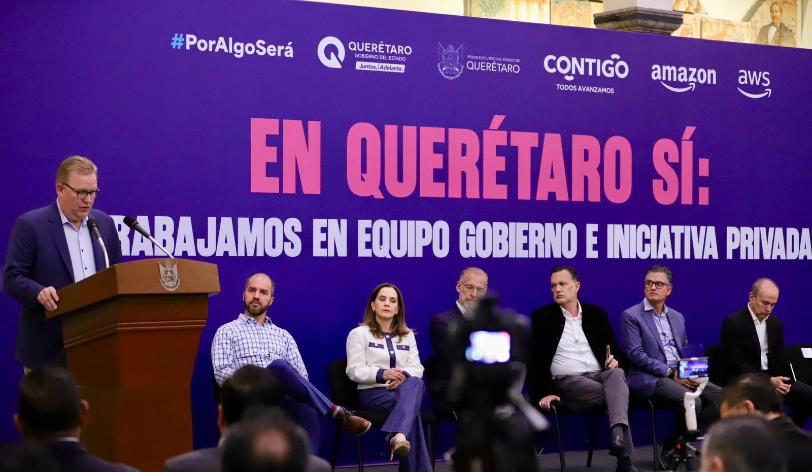 Gobierno del estado presentó el programa Water Plus en colaboración con Amazon Web Services