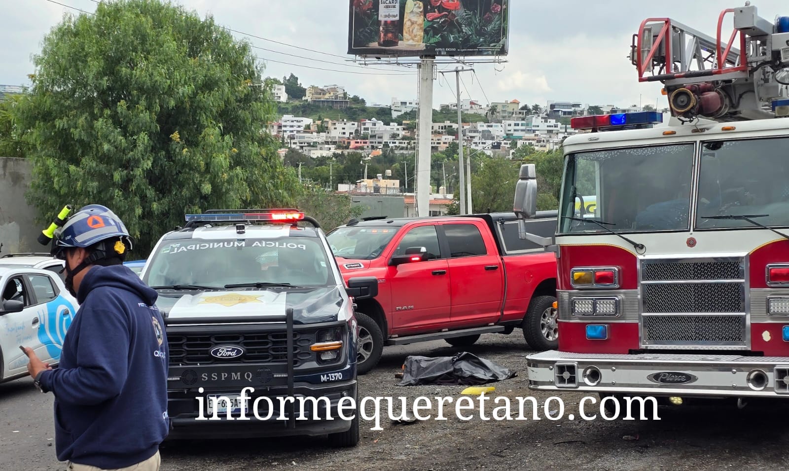 Camión sin frenos choca a 14 vehículos en la Mexi-Qro; hay una persona fallecida!