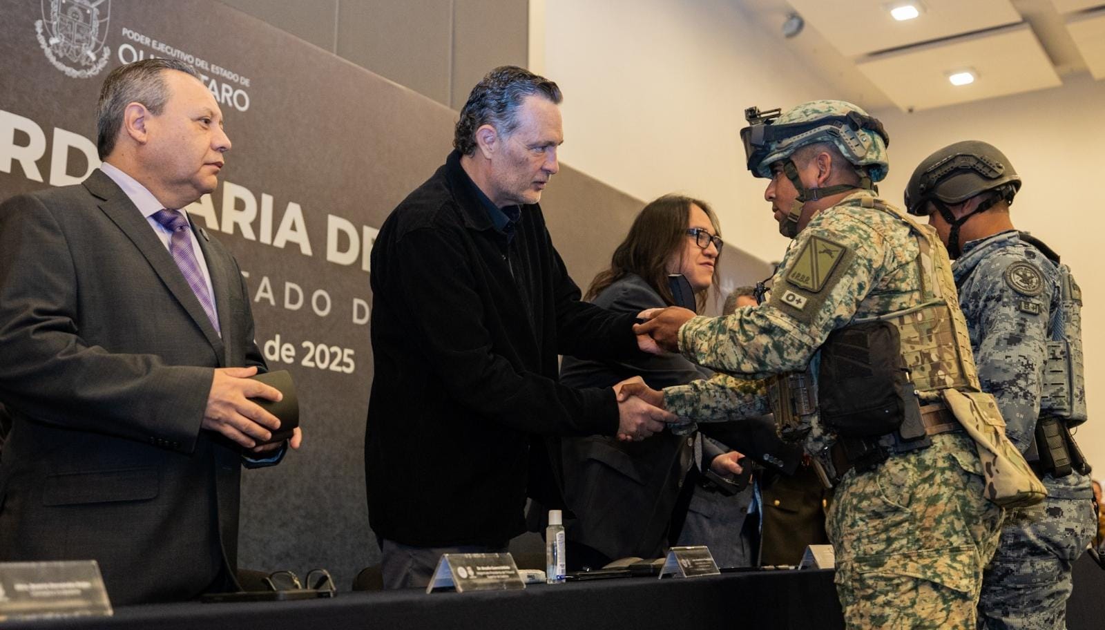 En Querétaro, la coordinación plena se orienta a un mismo propósito, defender a las familias: Gobernador