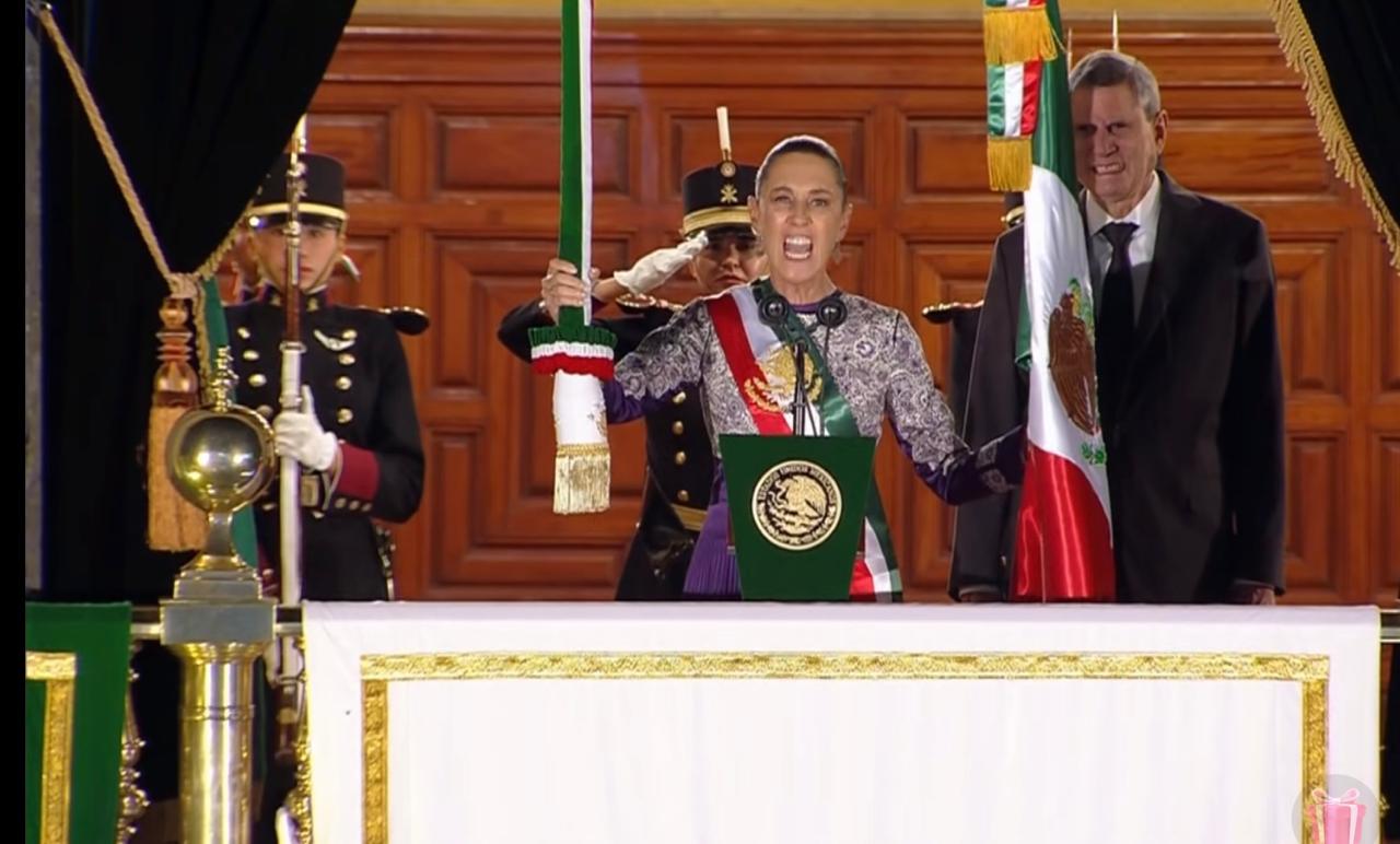 Primer Grito de Independencia encabezado por una mujer presidenta