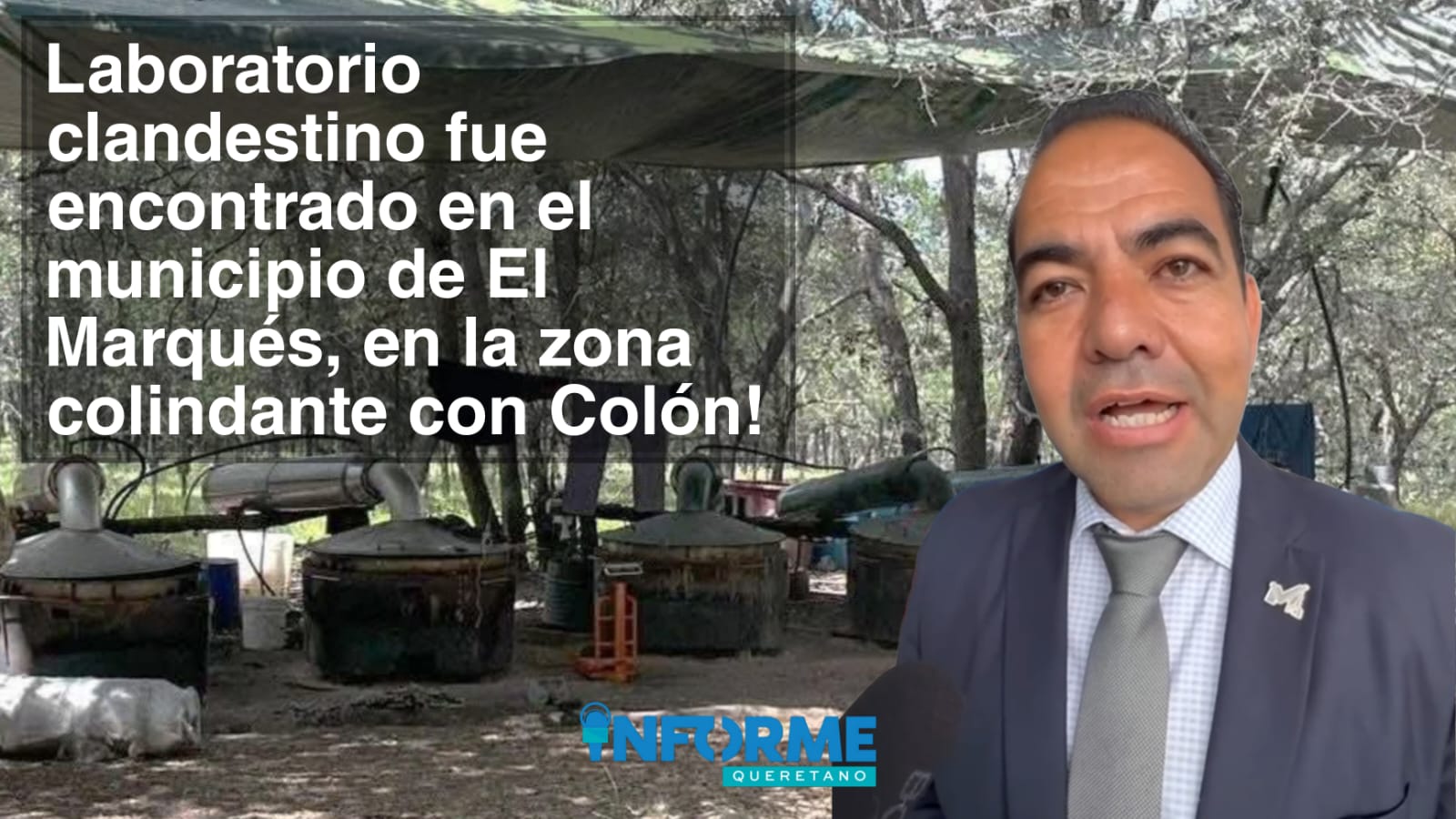 Confirman que el hallazgo del Laboratorio clandestino fue en El Marqués!