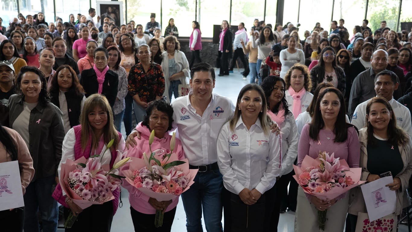 Rodrigo Monsalvo impulsa la salud de las mujeres marquesinas