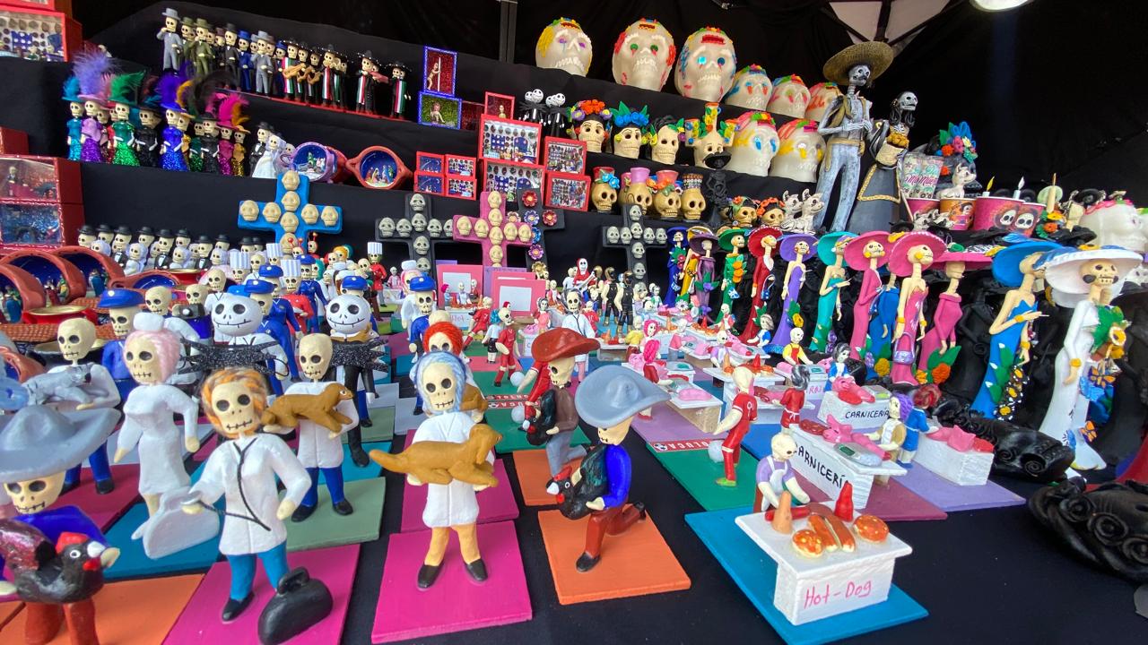 Autorizan espacio para 320 Comerciantes durante el mercado de Todos Santos en el centro histórico