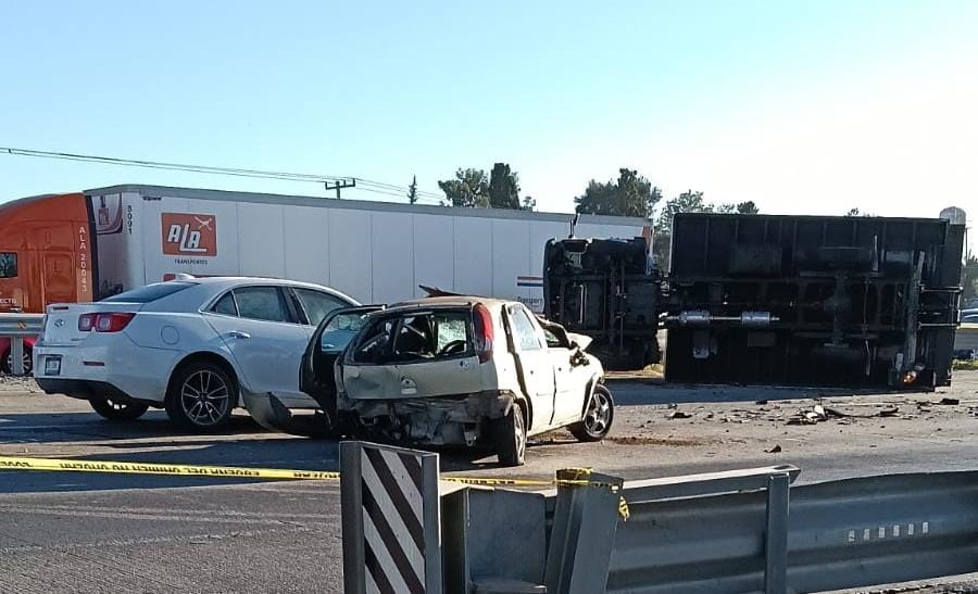 Muere en trágico accidente en la México – Querétaro