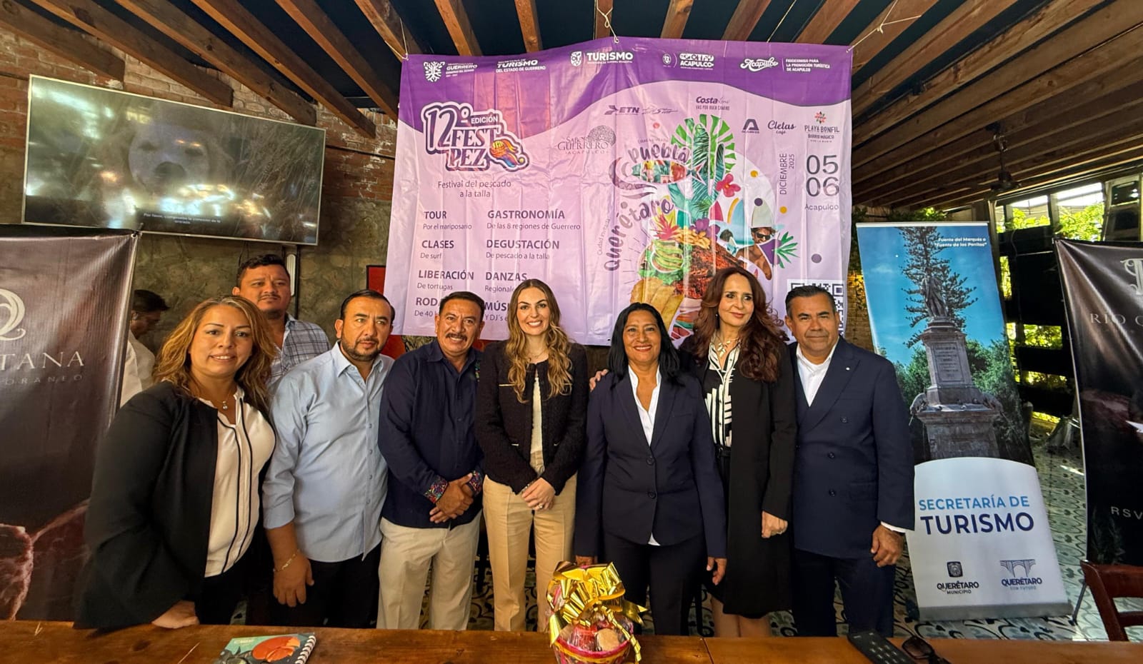 Querétaro, ciudad invitada en el Festival del Pescado a la Talla 2025 en Acapulco*