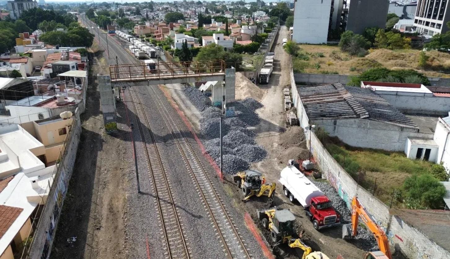Arrancan obras del Tren México-Querétaro en Querétaro capital