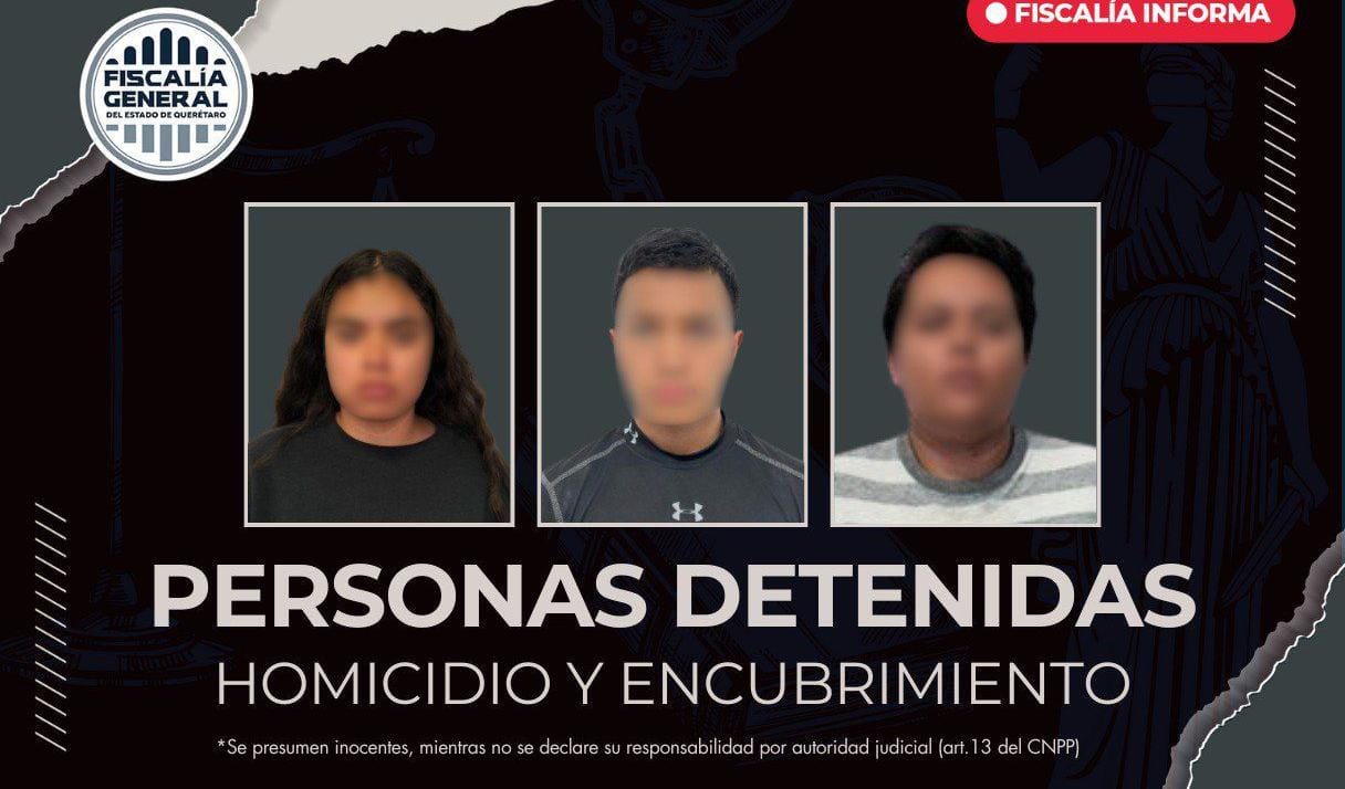 FISCALÍA CUMPLE ORDEN DE APREHENSIÓN DE TRES PERSONAS POR HOMICIDIO EN AMEALCO