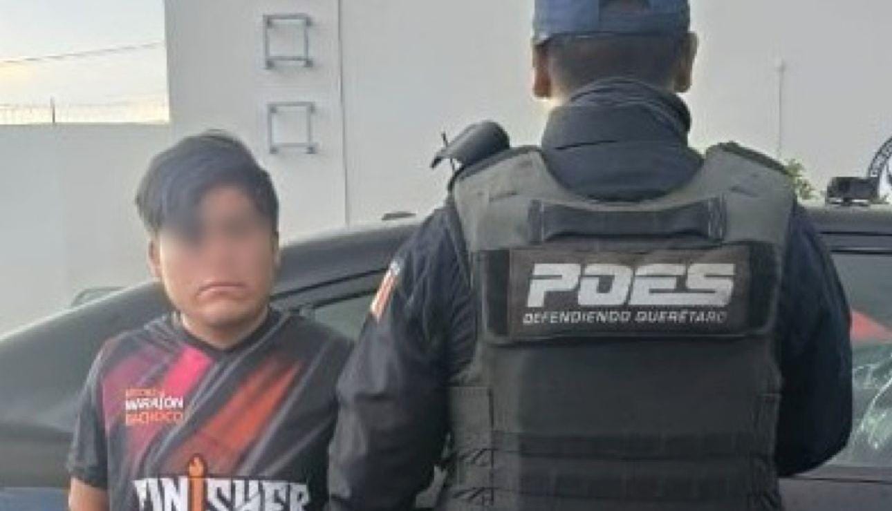 Por robo a transeúnte con violencia, POES detiene a un hombre