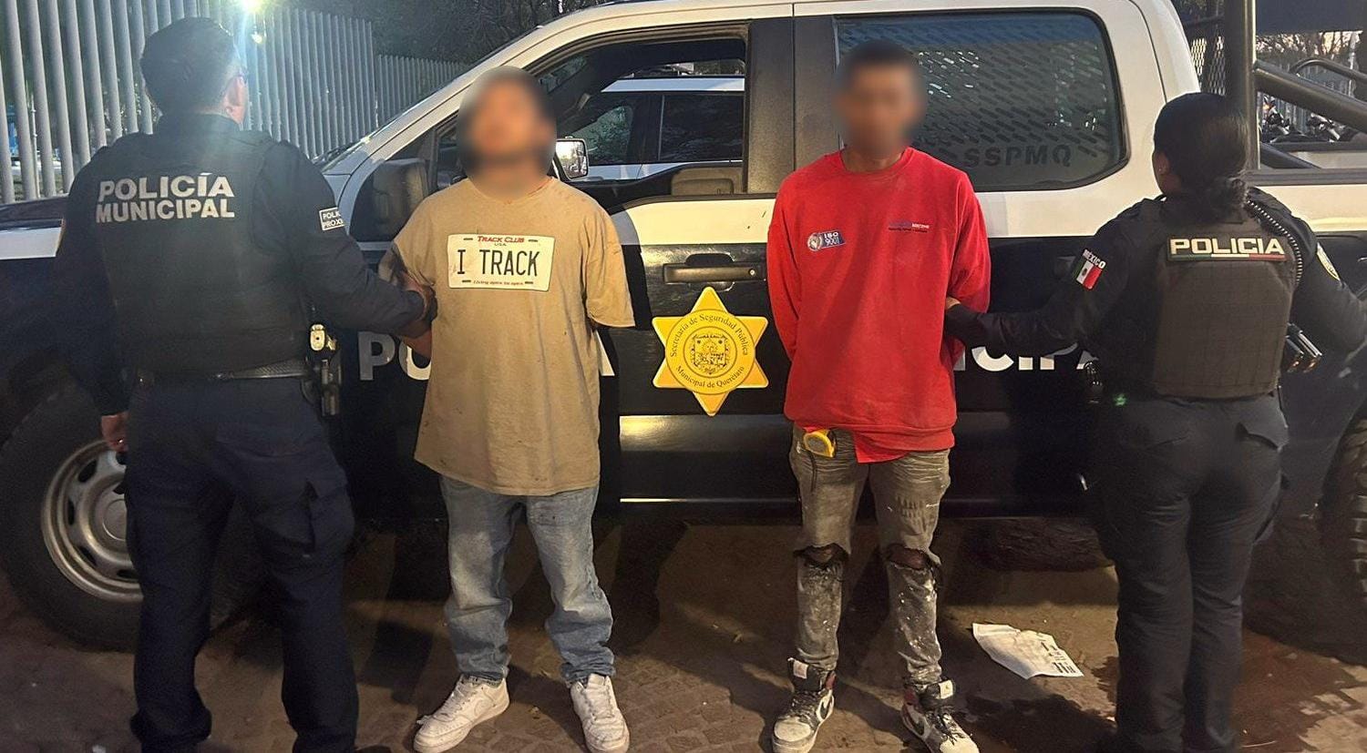 Balearon a un chófer para asaltarlo y fueron detenidos en Santa Rosa Jáuregui