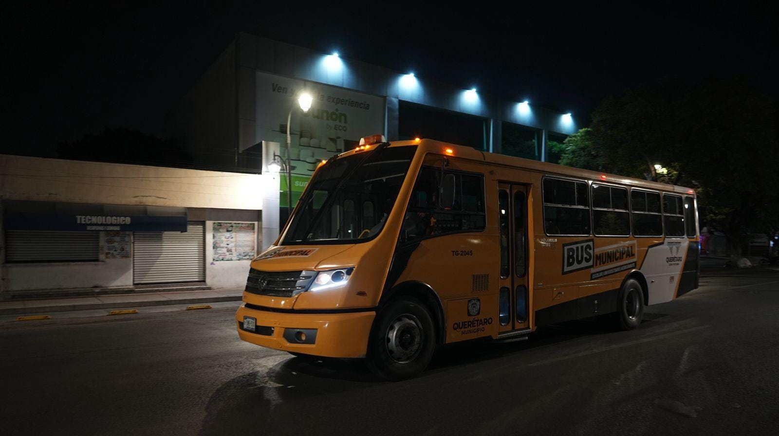 Municipio de Querétaro amplía servicio de transporte nocturno por festejos de Año Nuevo