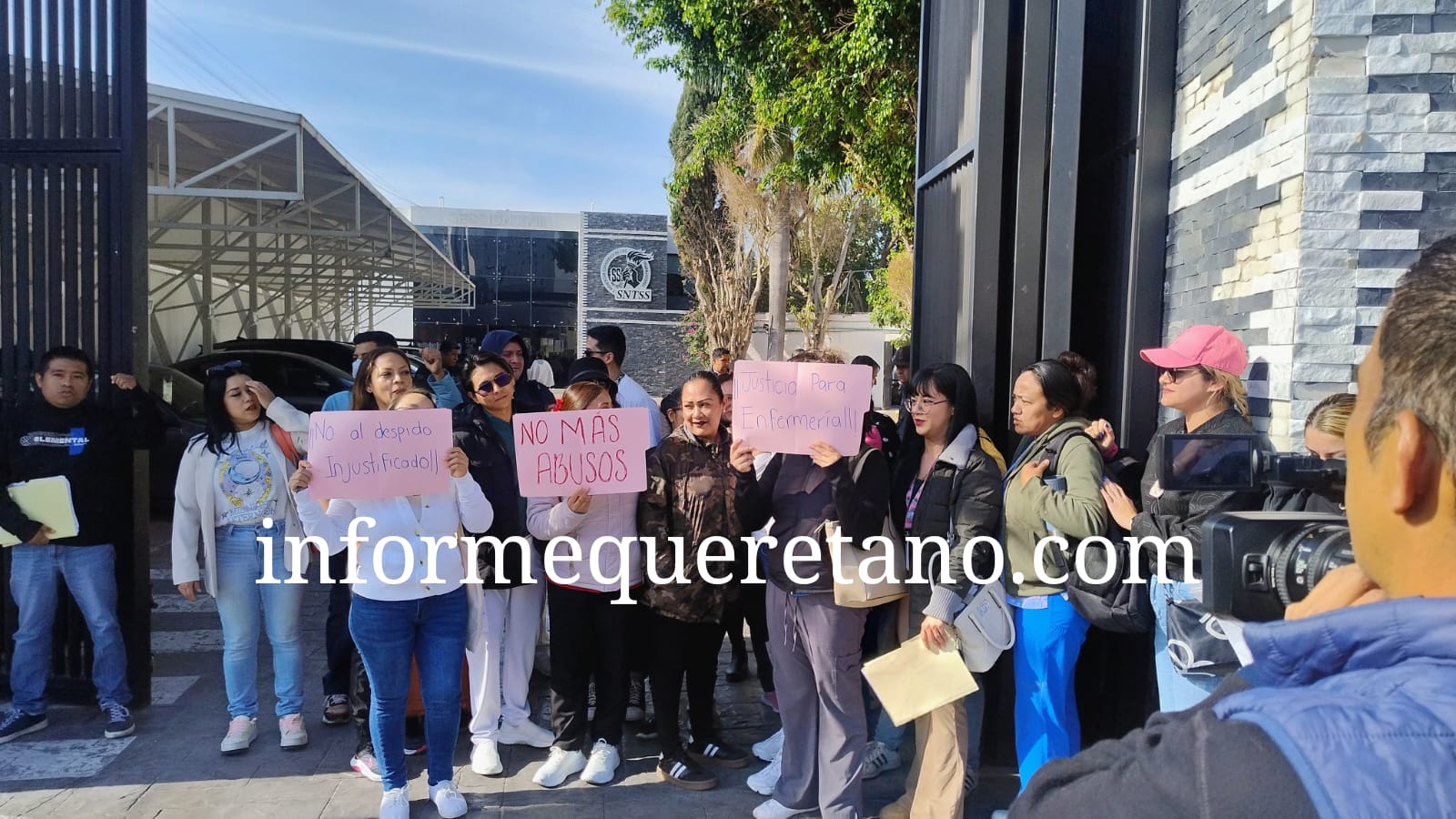 Denuncian enfermeras del IMSS Querétaro abusos laborales y falta de apoyo sindical!