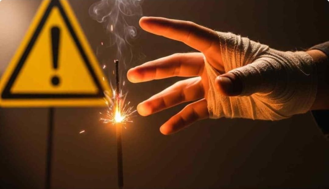 Tres casos de quemaduras graves fueron atendidos durante la temporada decembrina