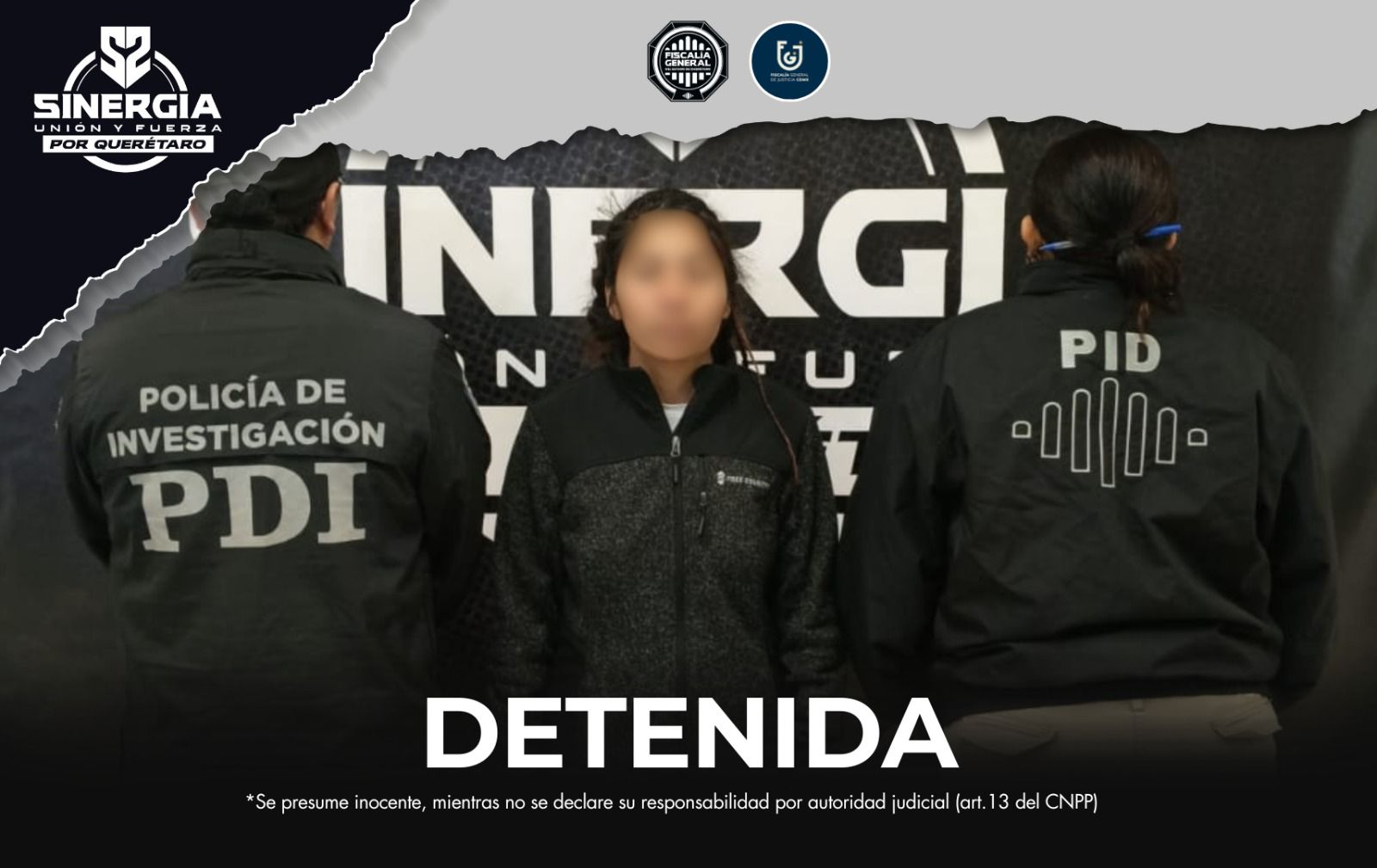 Sinergia cumple orden de aprehensión por robo agravado en pandilla, hechos ocurridos en CDMX