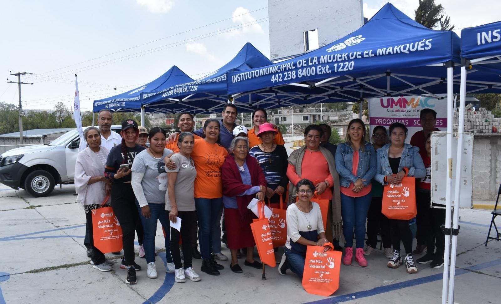 El Marqués acerca servicios de salud gratuitos a mujeres de diversas comunidades