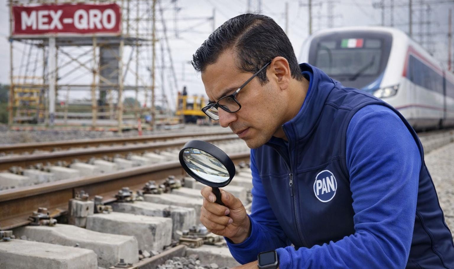 PAN exigirá claridad en planeación y ejecución de la obra tren Mex-Qro