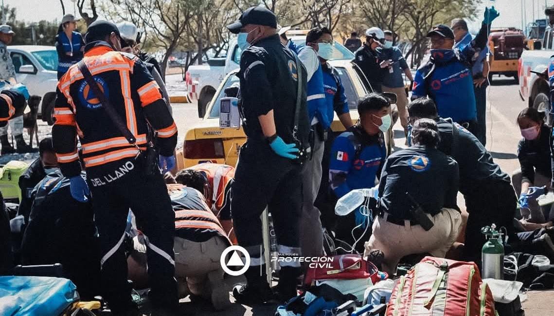 Dos personas sufren paro cardiorrespiratorio en el acceso al Aeropuerto (AIQ)
