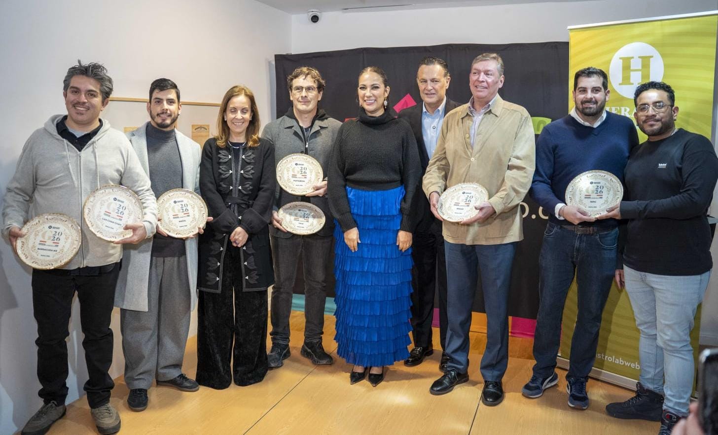 Participa Mauricio Kuri en la entrega de los Premios Gastrolab en Madrid