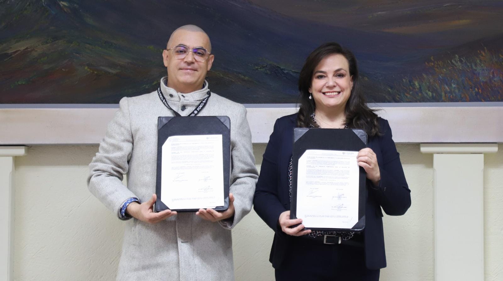 Firman UAQ y Autónoma Agraria convenio en pro de sus comunidades
