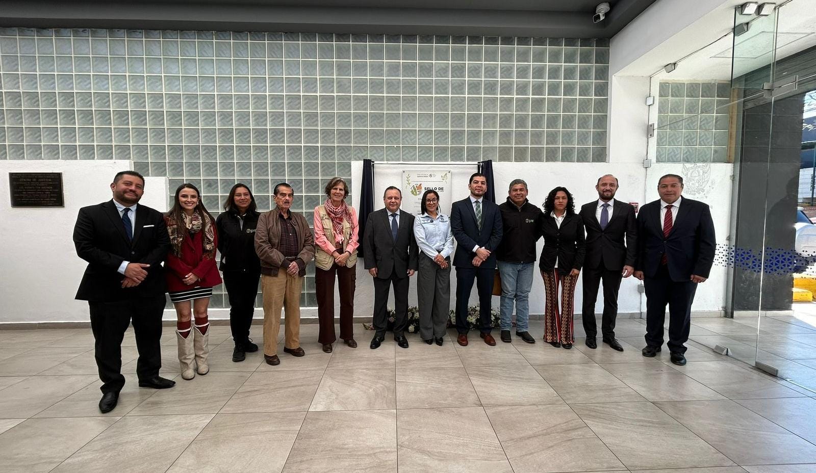 Entrega Municipio de Querétaro Sello de Biodiversidad en Ciudad Judicial