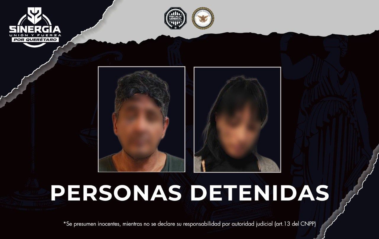 Dos personas detenidas tras persecución en San Juan del Río