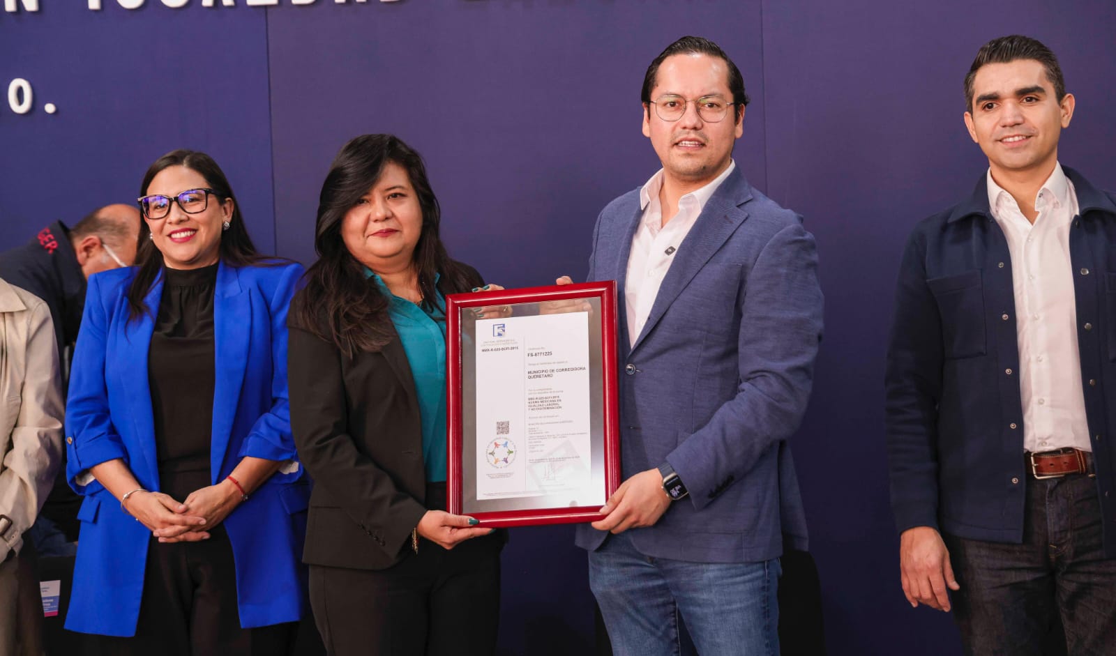 Corregidora, primer municipio del estado en recibir la Certificación en Igualdad Laboral y No Discriminación