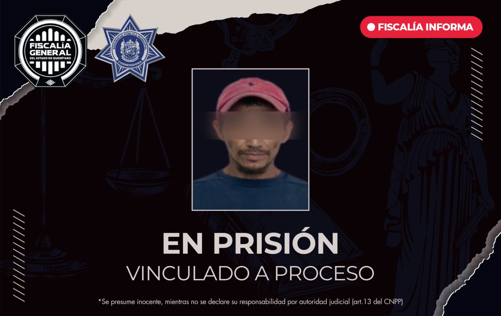 En prisión por robo calificado en lugar cerrado en Corregidora