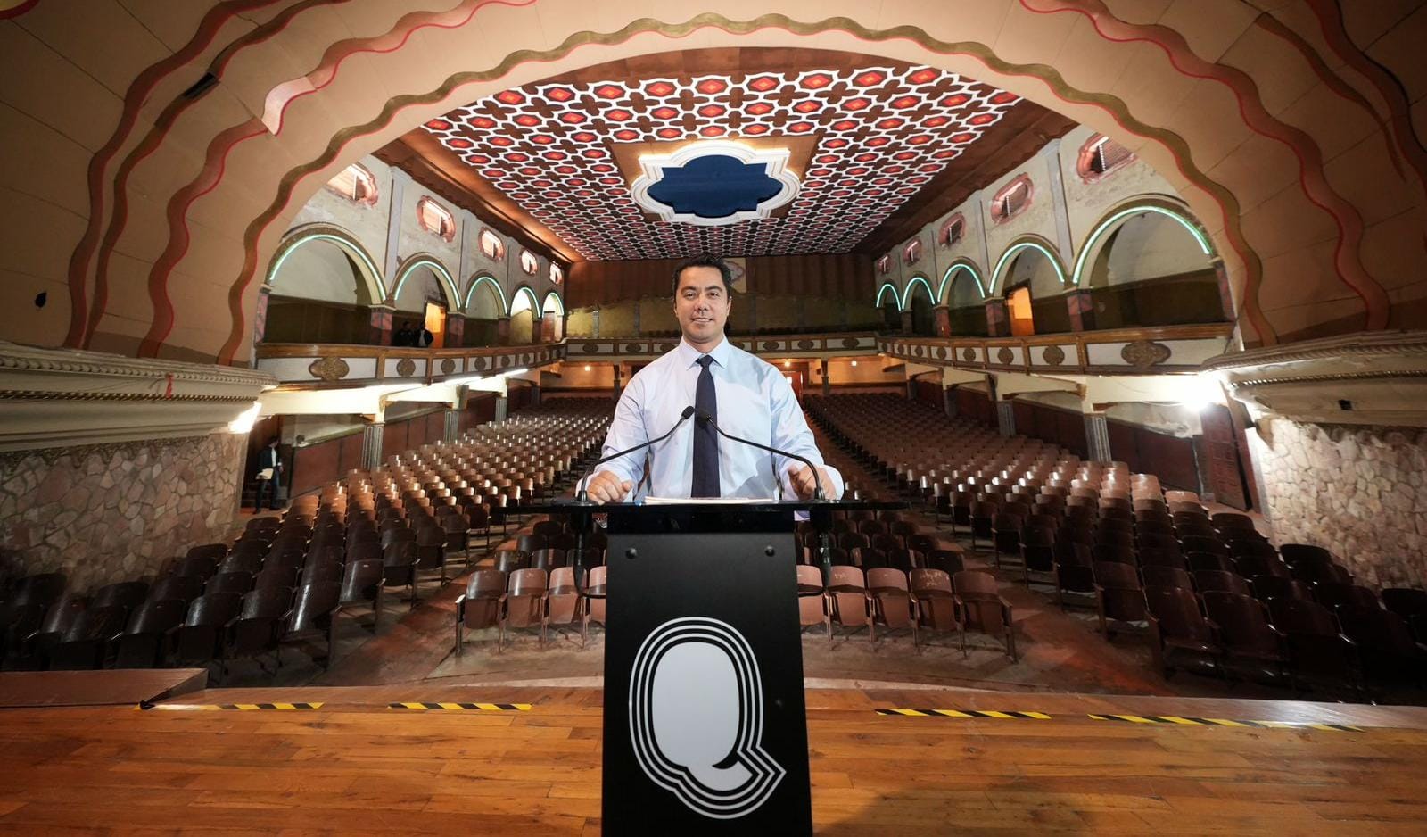 Anuncia Felifer Macías rescate del Teatro Hércules