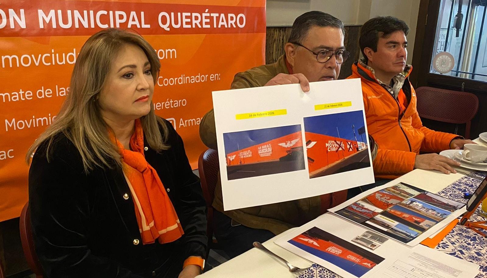 MOVIMIENTO CIUDADANO DENUNCIA VANDALISMO A SU PROPAGANDA EN BARDAS!