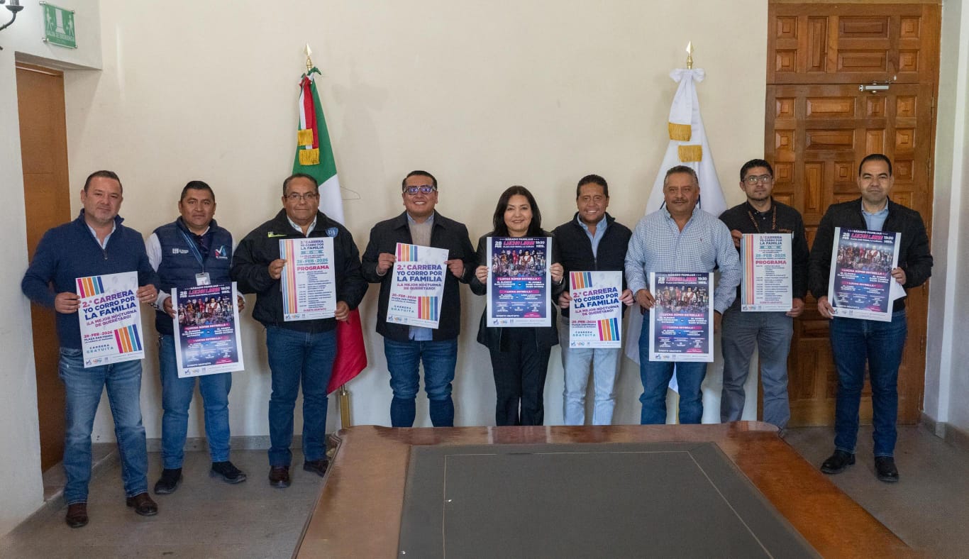 Todo listo en El Marqués para la 2.ª Carrera “Yo Corro por la Familia”