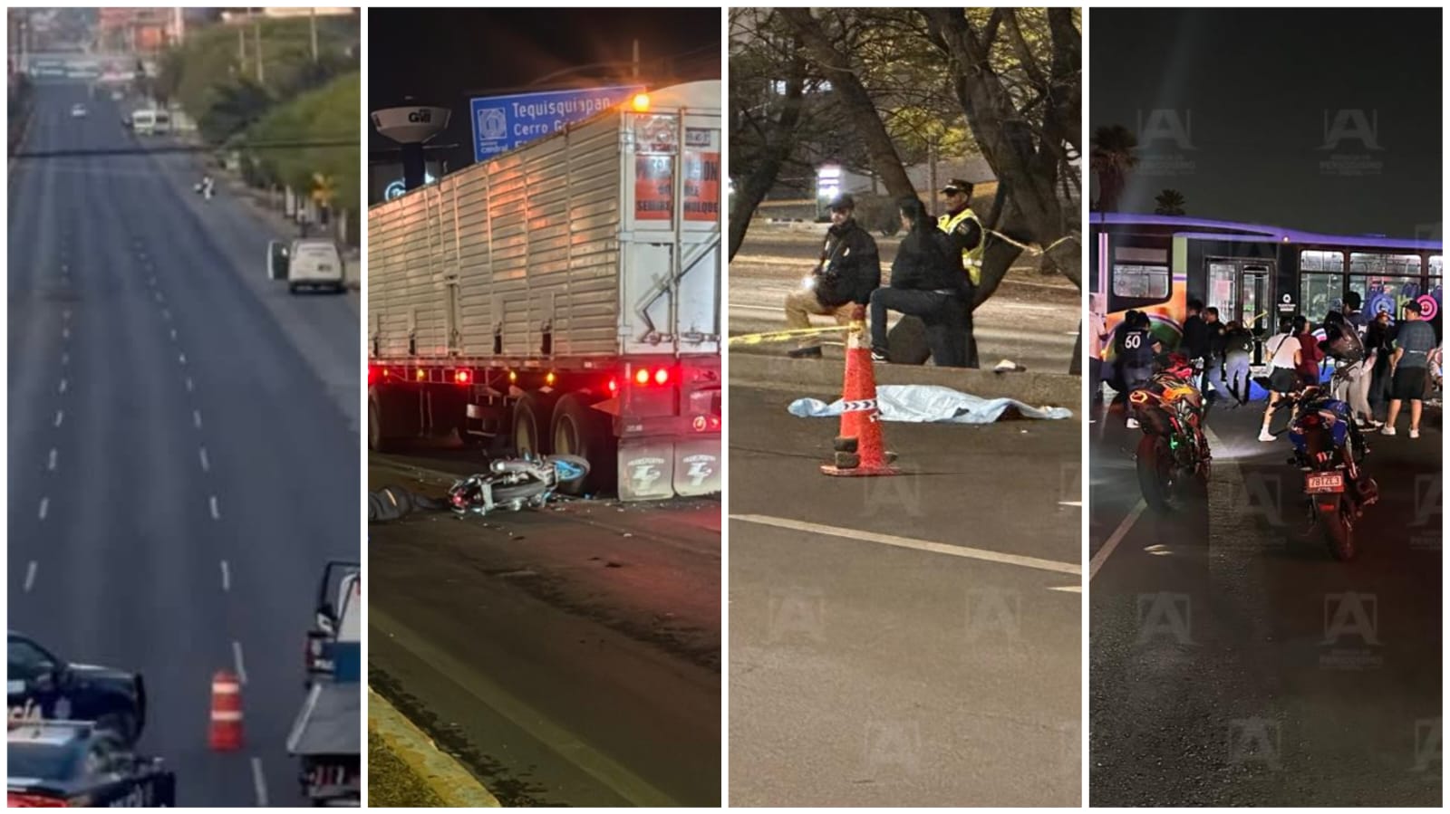 DOMINGO TRÁGICO DEJÓ TRES MUERTOS Y UN LESIONADO